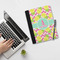 Pineapples Notebook Padfolio - LIFESTYLE (large)