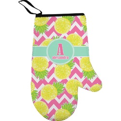 Pineapples Right Oven Mitt (Personalized)