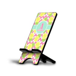 Pineapples Cell Phone Stand (Small) (Personalized)