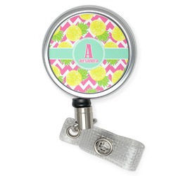 Pineapples Retractable Badge Reel (Personalized)