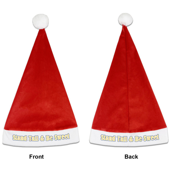 Custom Pineapples Santa Hat - Front & Back (Personalized)