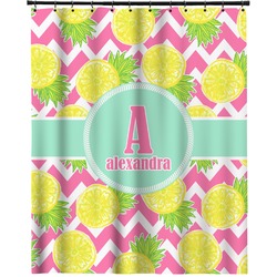 Pineapples Extra Long Shower Curtain - 70"x84" (Personalized)