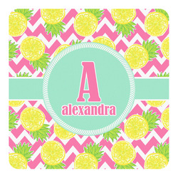 Pineapples Square Decal - Large (Personalized)