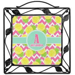Pineapples Square Trivet (Personalized)