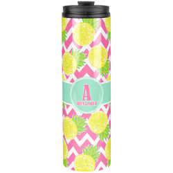 Pineapples Stainless Steel Skinny Tumbler - 20 oz (Personalized)