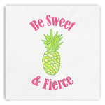 Pineapples Paper Dinner Napkins (Personalized)