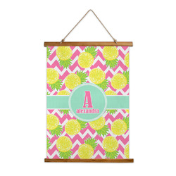 Pineapples Wall Hanging Tapestry - Tall (Personalized)