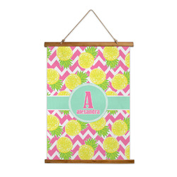 Pineapples Wall Hanging Tapestry - Tall (Personalized)