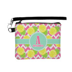 Pineapples Wristlet ID Case w/ Name and Initial