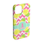 Pineapples iPhone Case - Plastic - iPhone 15 (Personalized)