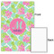 Preppy Hibiscus 20x30 - Matte Poster - Front & Back