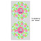 Preppy Hibiscus 5" Multipurpose Round Label - Sheet