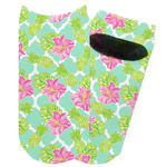 Preppy Hibiscus Adult Ankle Socks