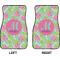 Preppy Hibiscus Car Mat Front - Approval