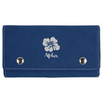 Preppy Hibiscus Cards & Dice Set - Navy Blue (Personalized)