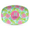 Preppy Hibiscus Microwave & Dishwasher Safe CP Plastic Platter - Main