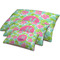 Preppy Hibiscus Dog Beds - MAIN (sm, med, lrg)