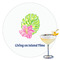 Preppy Hibiscus Drink Topper - XLarge - Single with Drink