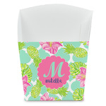 Preppy Hibiscus French Fry Favor Boxes (Personalized)