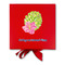 Preppy Hibiscus Gift Boxes with Magnetic Lid - Red - Approval