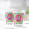 Preppy Hibiscus Glass Shot Glass - Standard - LIFESTYLE