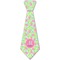 Preppy Hibiscus Just Faux Tie