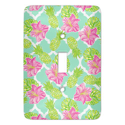 Preppy Hibiscus Light Switch Cover