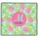 Preppy Hibiscus XL Gaming Mouse Pad - 18" x 16" (Personalized)