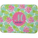 Preppy Hibiscus Memory Foam Bath Mat - 48"x36" (Personalized)