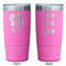 Preppy Hibiscus Pink Polar Camel Tumbler - 20oz - Double Sided - Approval