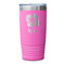 Preppy Hibiscus Pink Polar Camel Tumbler - 20oz - Single Sided - Approval