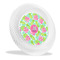 Preppy Hibiscus Plastic Party Dinner Plates - Main/Front