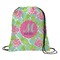 Preppy Hibiscus String Backpack