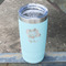 Preppy Hibiscus Teal Polar Camel Tumbler - 20oz - Angled