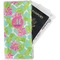 Preppy Hibiscus Vinyl Document Wallet - Main