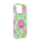 Preppy Hibiscus iPhone 13 Case - Angle