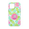 Preppy Hibiscus iPhone 13 Mini Tough Case - Back