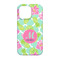 Preppy Hibiscus iPhone 13 Pro Case - Back