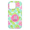 Preppy Hibiscus iPhone 13 Pro Max Case - Back