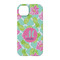 Preppy Hibiscus iPhone 14 Case - Back