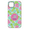 Preppy Hibiscus iPhone 14 Plus Tough Case - Back