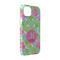 Preppy Hibiscus iPhone 14 Pro Case - Angle