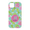 Preppy Hibiscus iPhone 14 Pro Case - Back