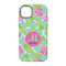 Preppy Hibiscus iPhone 14 Tough Case - Back