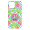 Preppy Hibiscus iPhone 15 Plus Case - Back