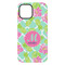 Preppy Hibiscus iPhone 15 Plus Tough Case - Back