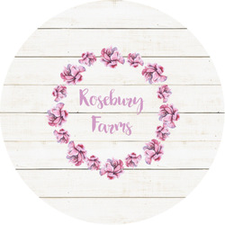 Farm House Multipurpose Round Labels - 1" (Personalized)