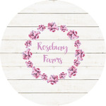 Farm House Multipurpose Round Labels - 5" (Personalized)