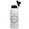 Farm House Aluminum Water Bottle - White Front