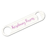 Farm House Bar Bottle Opener - White w/ Name or Text